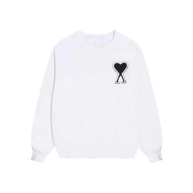Off-White Crewneck Sweatshirt Heart Logo