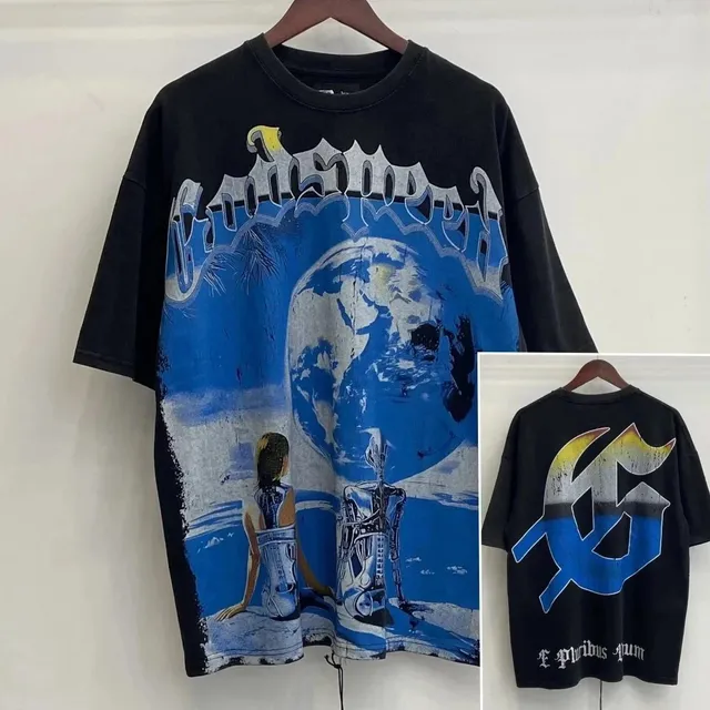 Fear of God Graphic Tee Earth Print