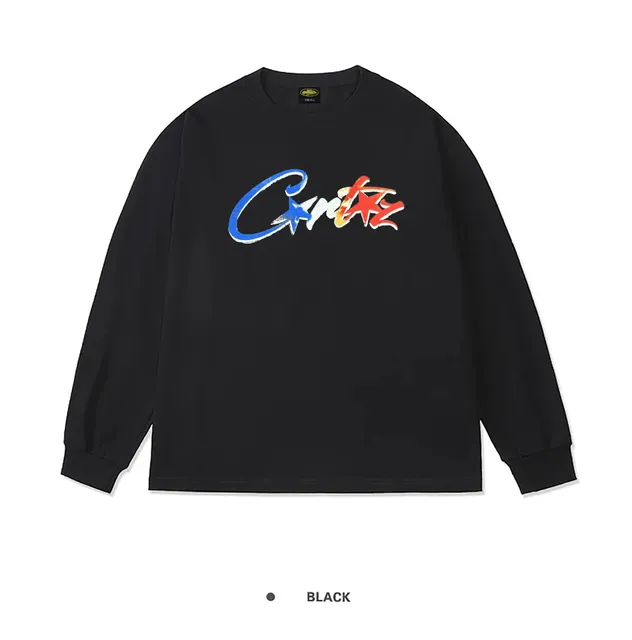 Corteiz Long Sleeve Tee Script Logo