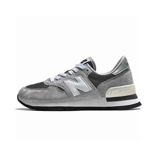 New Balance 990 Grey Mesh Suede