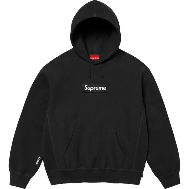 Supreme Box Logo Hooded Sweatshirt Black