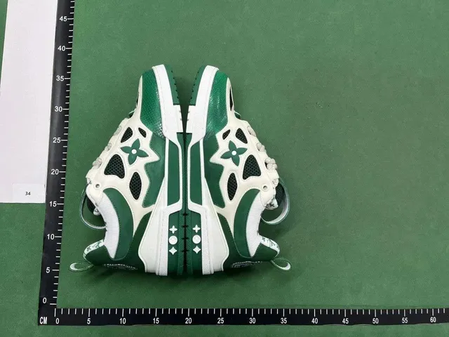 Louis Vuitton LV Trainer Monogram Green