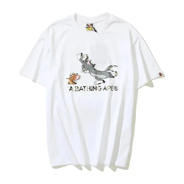 BAPE Graphic T-Shirt Tom & Jerry Print