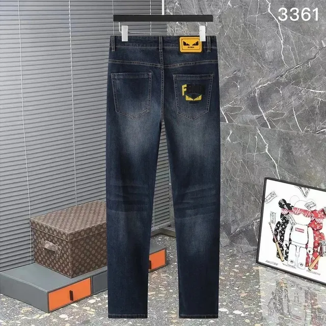Fendi Jeans Monster Logo Patch