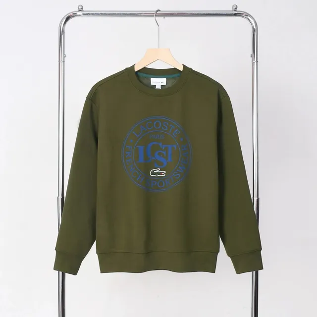 Lacoste Crewneck Sweatshirt LCST Logo Print
