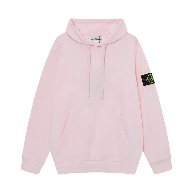 Stone Island Hooded Sweatshirt Pink