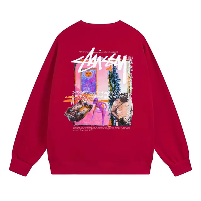 Stüssy Crewneck Sweatshirt Graphic Print