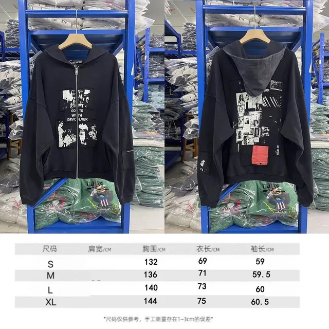Washed Black-Zipper Style [16 Styles]