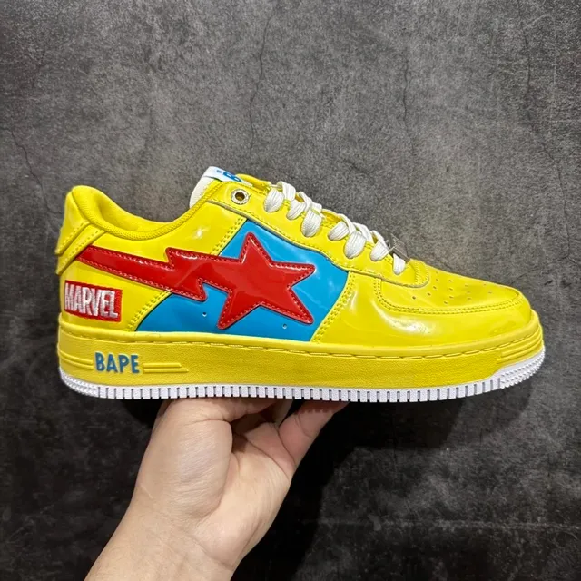 BAPE Star Logo Sneaker Marvel Collaboration