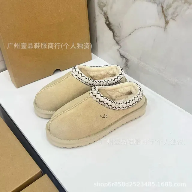 名族风沙色平底