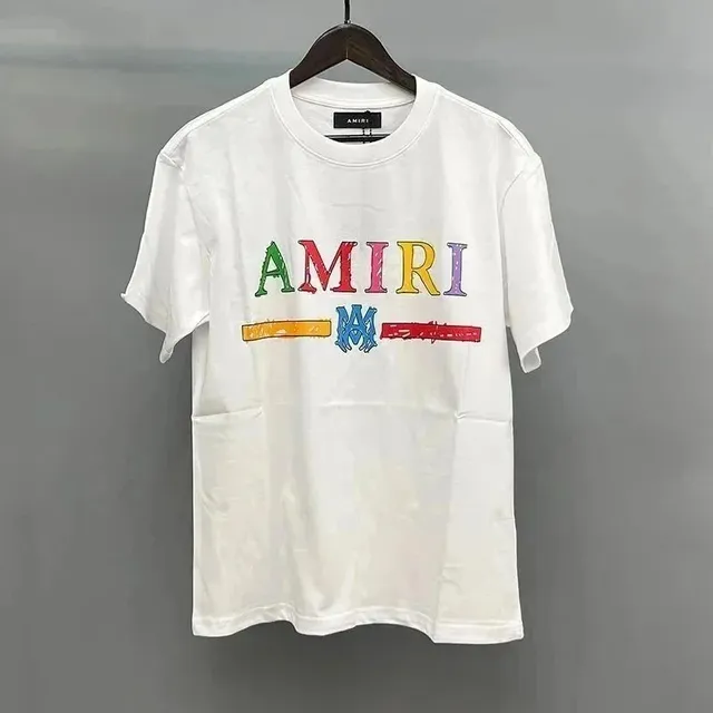 Amiri Logo Graphic Tee Multicolor Logo