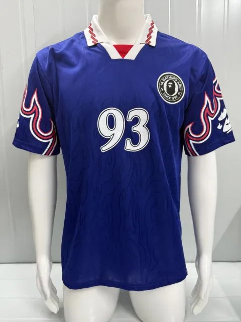 BAPE Soccer Jersey Flame Print 93