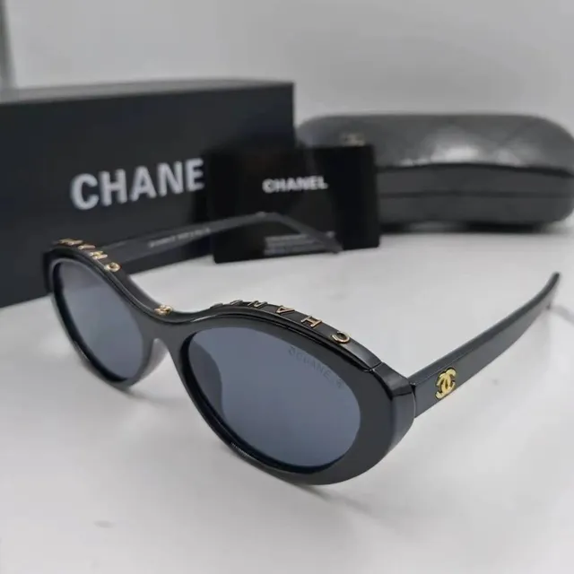 Chanel Sunglasses CC Logo Studs