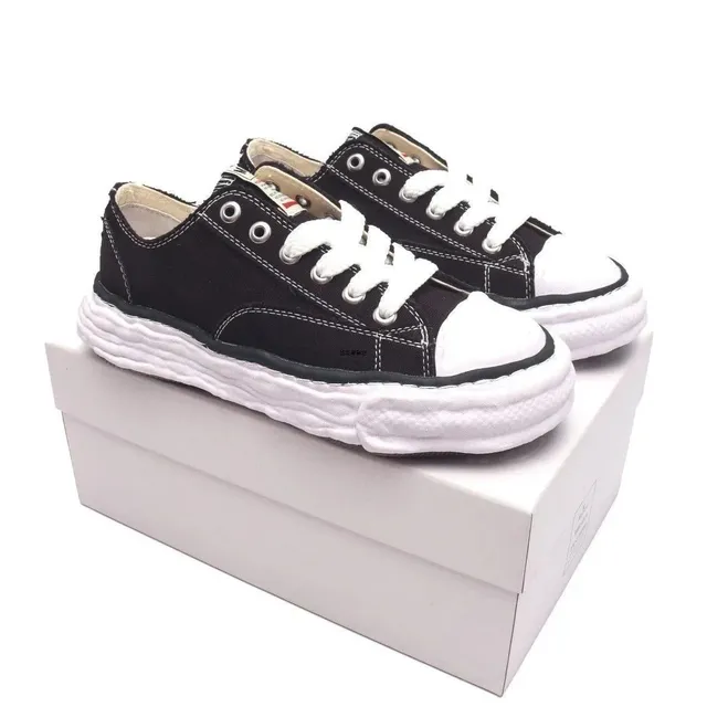 Visvim Folk Canvas Black White