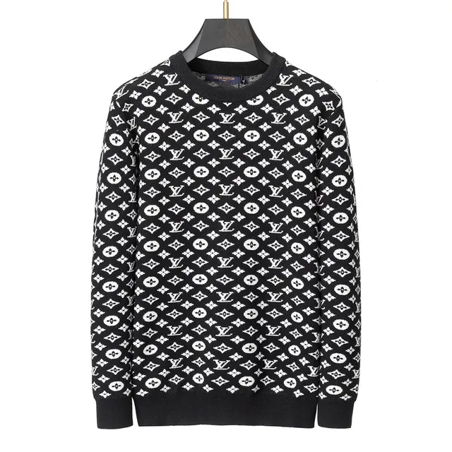 Louis Vuitton Monogram Knit Sweater All-Over Monogram