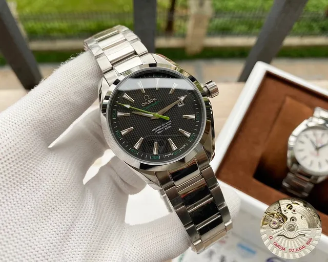 Omega Seamaster Planet Ocean Green Accents