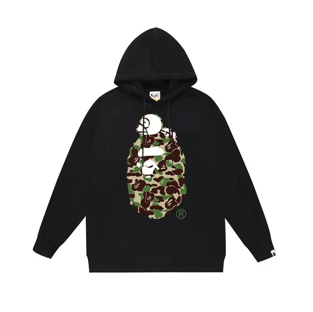 BAPE Shark Hoodie Camo Ape Head