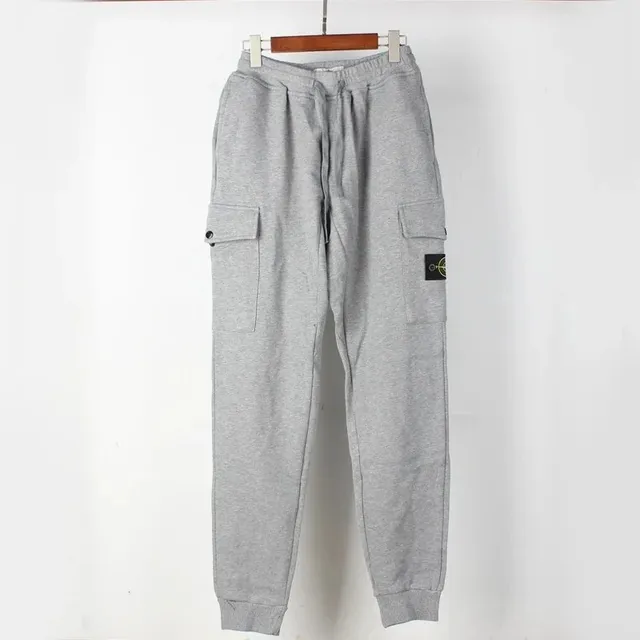 Stone Island Cargo Joggers Melange Grey