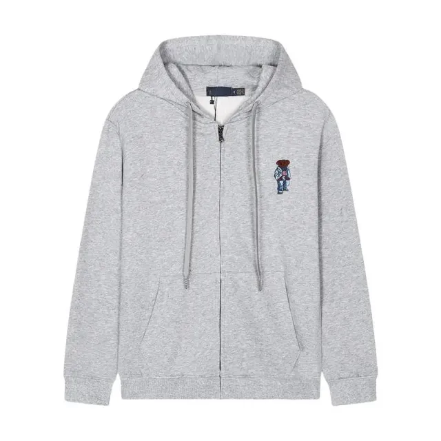 Polo Ralph Lauren Zip-Up Hoodie Polo Bear Embroidery