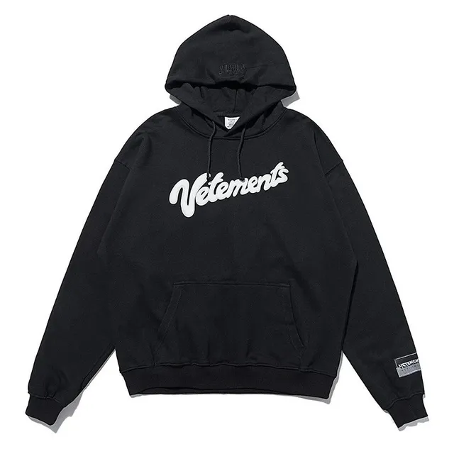 Vetements Hoodie Script Logo