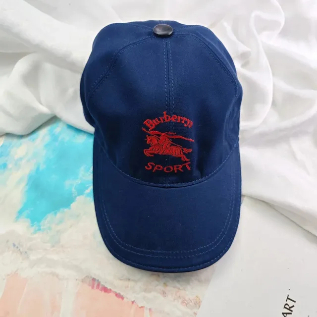 Burberry Baseball Cap Equestrian Knight Logo