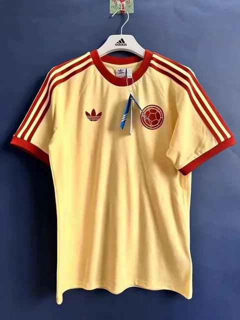 Adidas Colombia National Team Tee 1986 World Cup Inspired