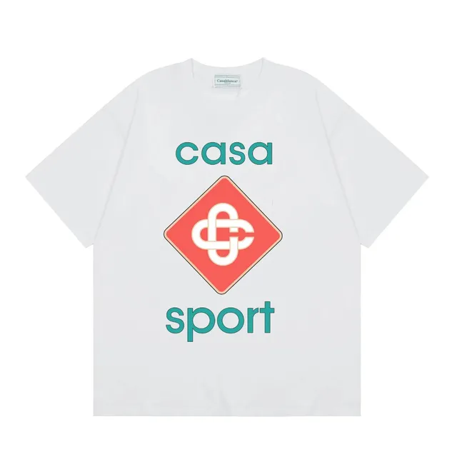 Casablanca Casa Sport Tee Logo Print