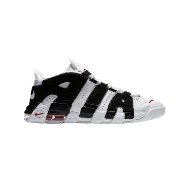 Nike Air More Uptempo White Black Red