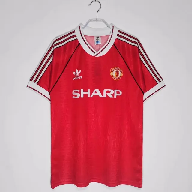 Adidas Manchester United Home Jersey Sharp Sponsor