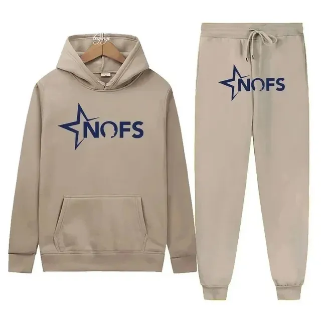 NOFS Hoodie and Joggers Set Star Logo