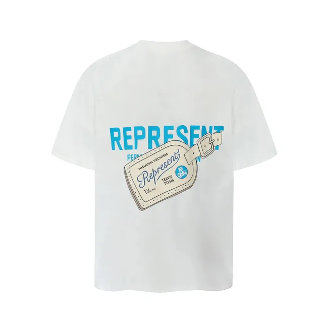 Graphic Tee Represent Tag Print