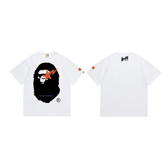 BAPE Shark Tee Heron Preston Collab