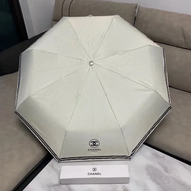 Chanel Umbrella Classic Logo