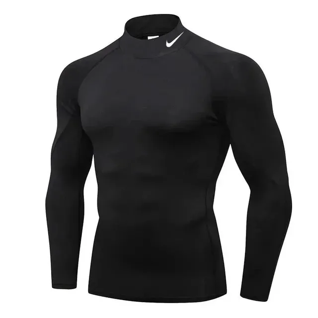 Nike Tech Fleece Mock Neck Black