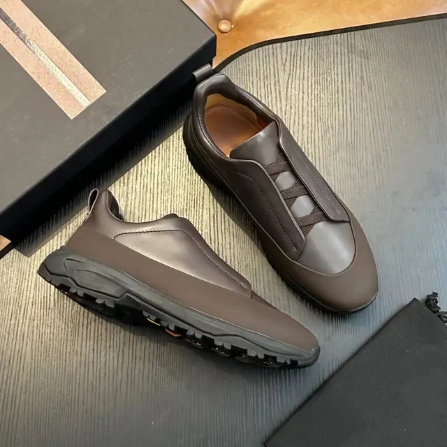 Prada Linea Rossa Sneaker Monochrome Brown