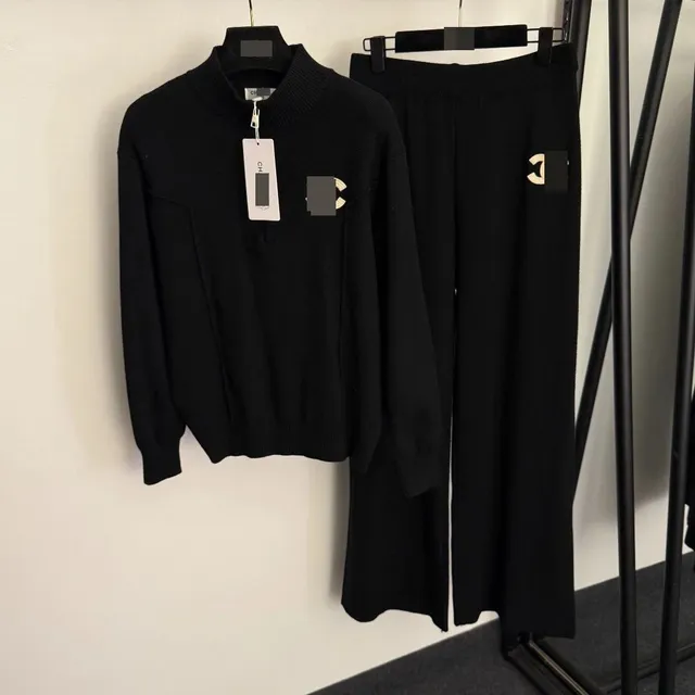 Chanel Knit Set CC Logo