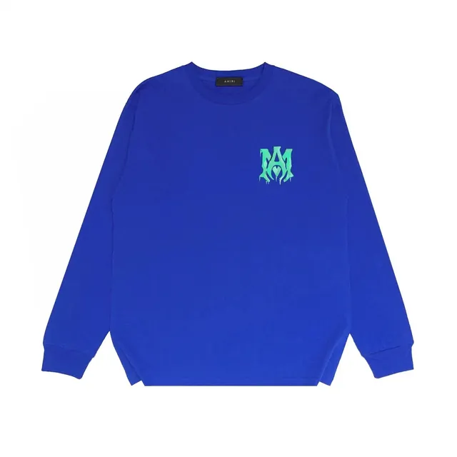 Amiri Long Sleeve Tee Dripping Logo