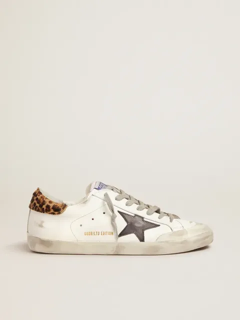 Golden Goose Superstar Leopard Heel