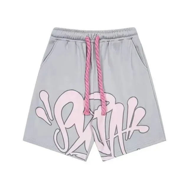 Syna World Graffiti Shorts Pink Outline Logo