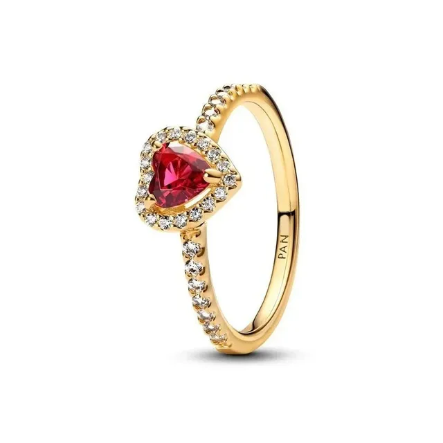 Pandora Heart Ring CZ Pave