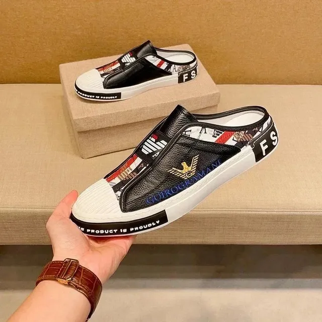 Emporio Armani Sneaker Mule Proudly Printed