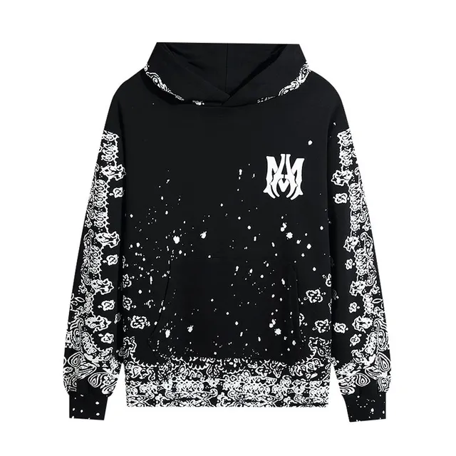 Broken Planet Hoodie Bandana Print Splatter