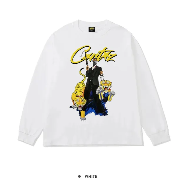 Corteiz Long Sleeve Tee Tiger Graphic