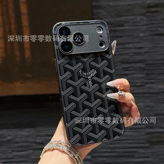Goyard Phone Case Monogram Print