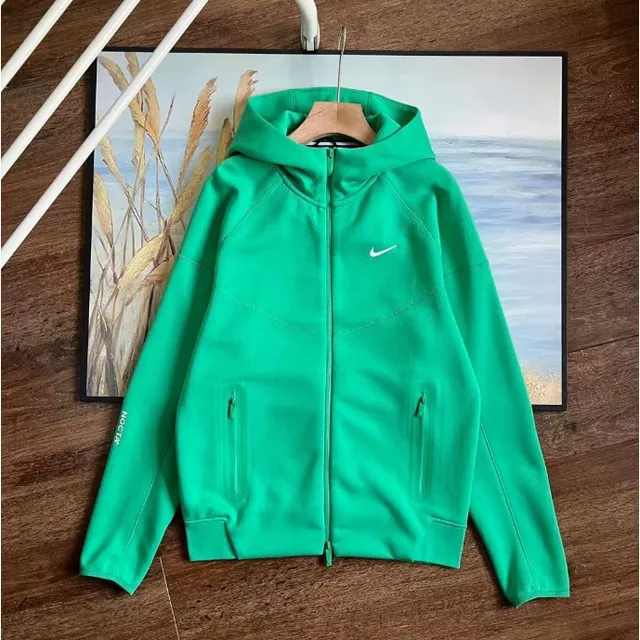 Nike Tech Fleece Hoodie Solid Green