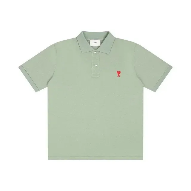 AMI Paris Polo Shirt Heart Logo