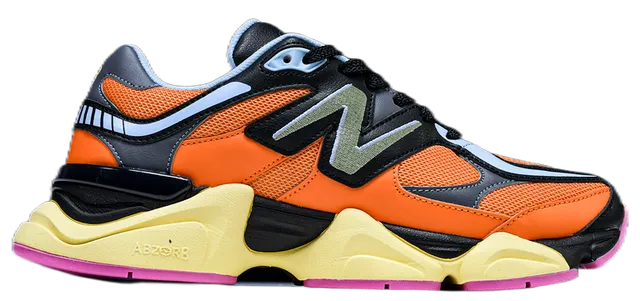 New Balance 2002R Orange Black Yellow