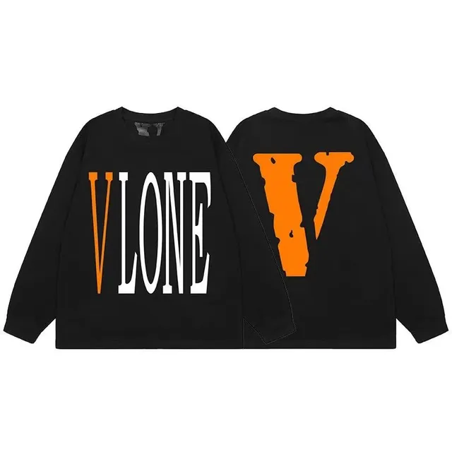 Vlone Long Sleeve Tee V Lone Logo