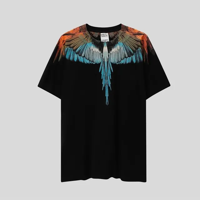 Marcelo Burlon Wings T-Shirt Multicolor Wings Print