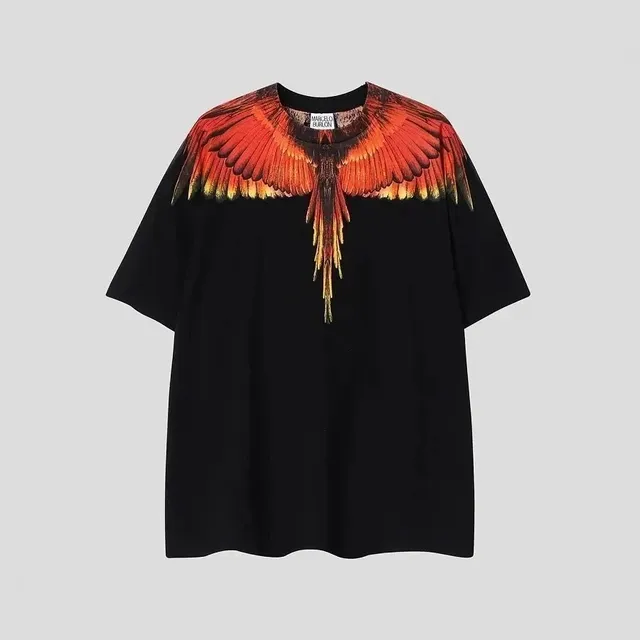 Marcelo Burlon Wings T-Shirt Multicolor Wings Print